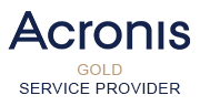 Acronis Service Provider Gold Status